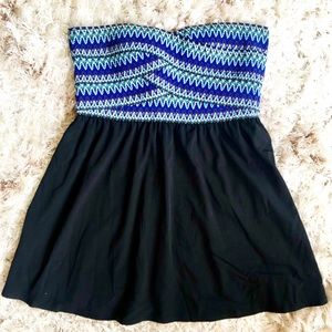Strapless TOBI dress